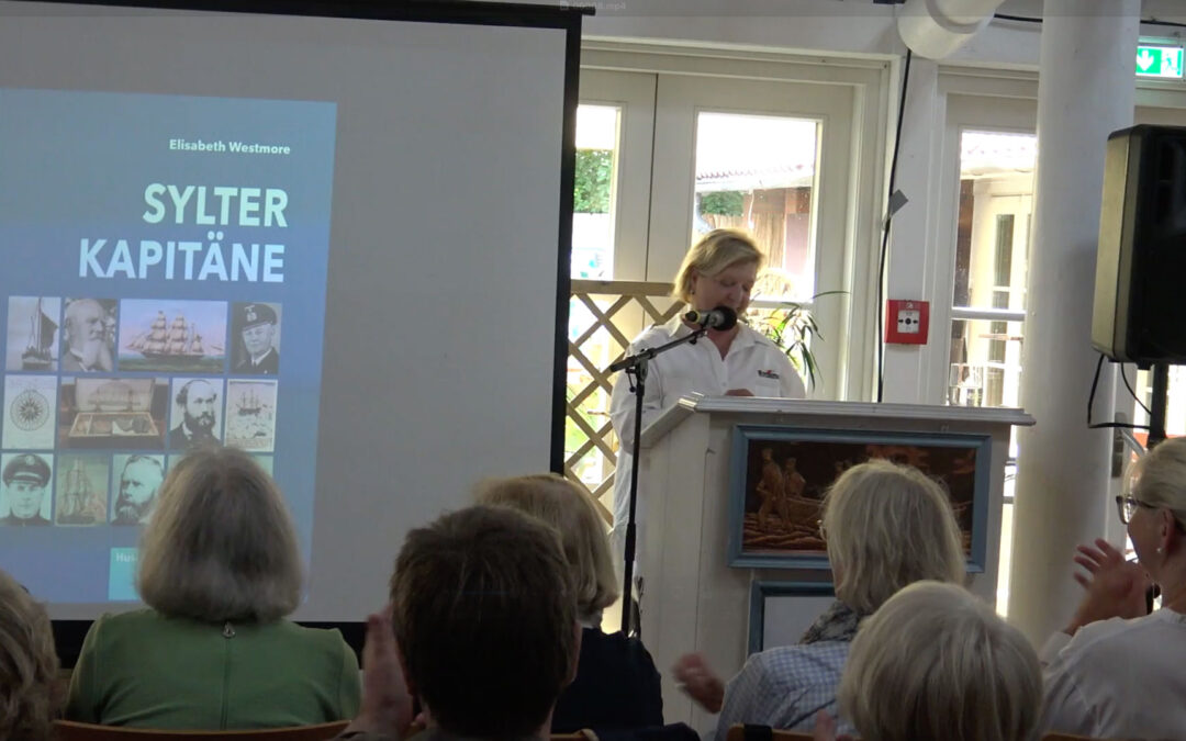 Elisabeth Westmore stellt Ihr Buch „Sylter Kapitäne“ vor